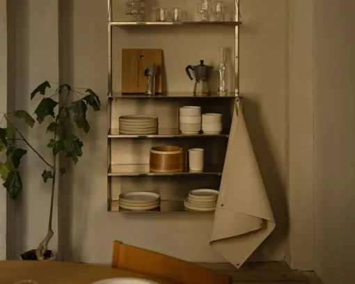 Shelf Library Canvas Cabinet