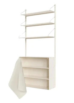 Shelf Library Canvas Cabinet Section H1852 / W80