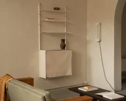 Shelf Library Canvas Cabinet Section H1852 / W80