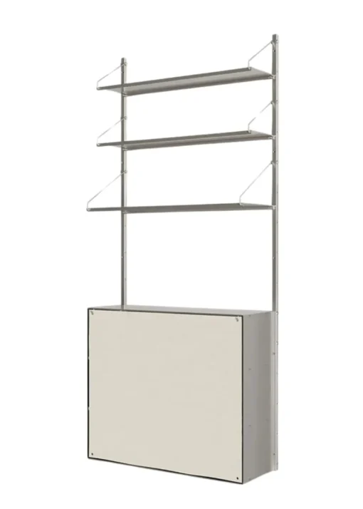 Shelf Library Canvas Cabinet Section H1852 / W80