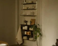 Shelf Library Canvas Cabinet Section H1852 / W80