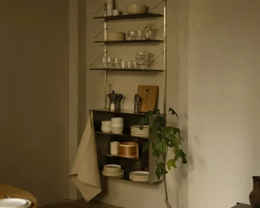 Shelf Library Canvas Cabinet Section H1852 / W80