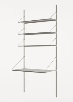 Shelf Library H1852 / Desk Section