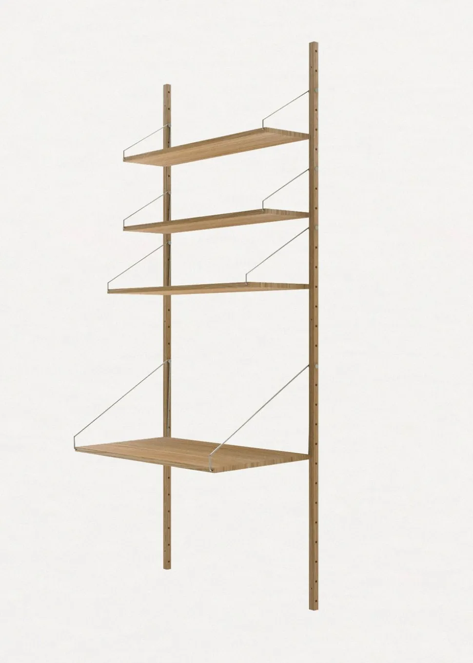 Shelf Library H1852 / Desk Section