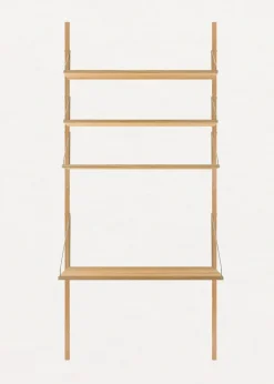 Shelf Library H1852 / Desk Section