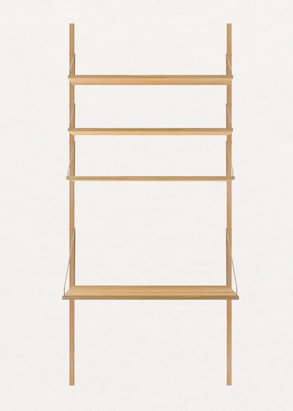 Shelf Library H1852 / Desk Section