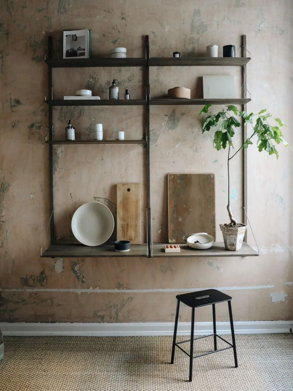 Shelf Library H1852 / Desk Section