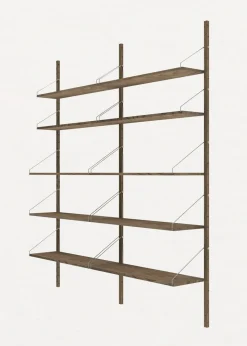 Shelf Library H1852 / Double Section