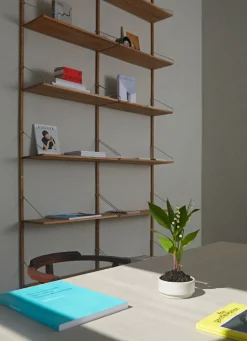 Shelf Library H1852 / Double Section