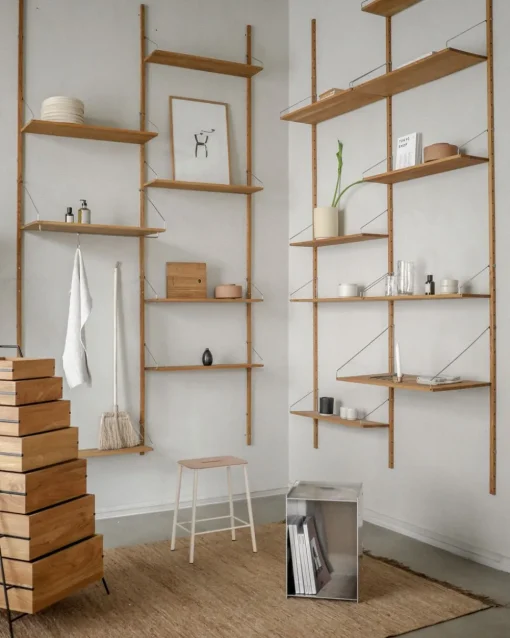 Shelf Library H1852 / Double Section