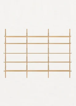 Shelf Library H1852 / Triple Section