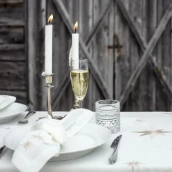 Silver Star Tablecloth