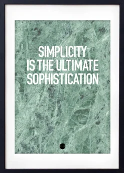 Simplicity Poster
