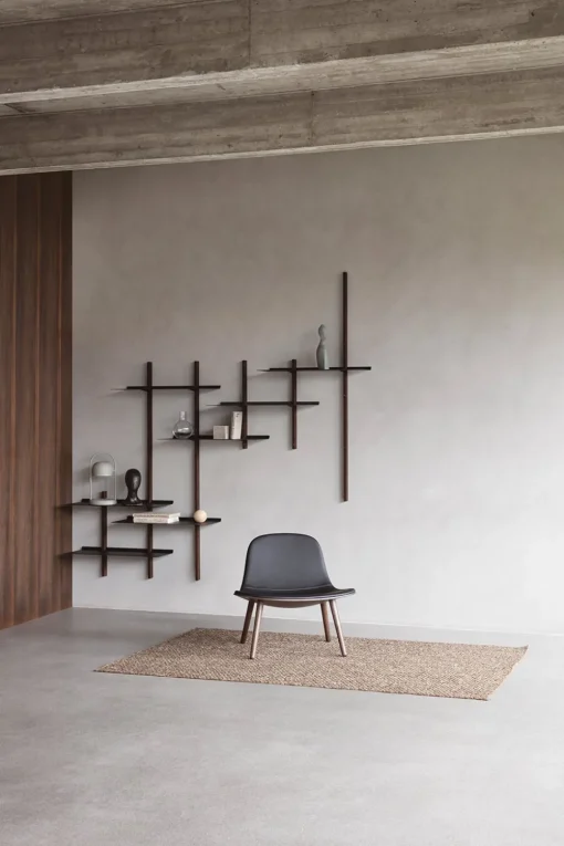 Smile shelving system