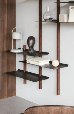 Smile shelving system