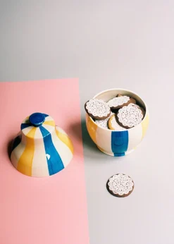 Sobremesa Stripe Cookie Jar