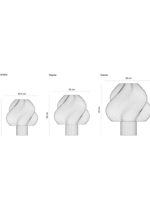 Soft Serve Table Lamp Portable