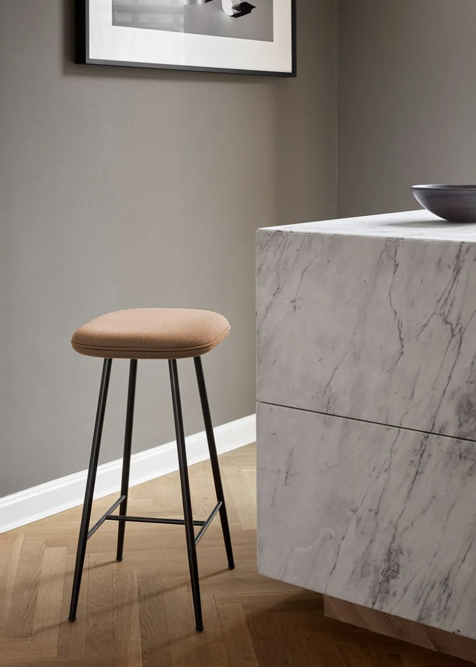 Spine Metal Stool 1936 by Space Copenhagen