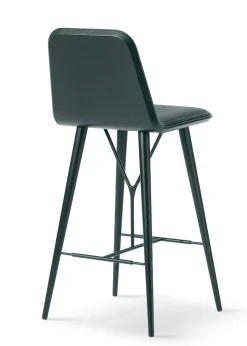 Spine Wood Barstool 1731 by Space Copenhagen