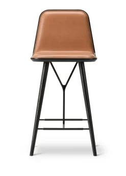 Spine Wood Barstool 1731 by Space Copenhagen