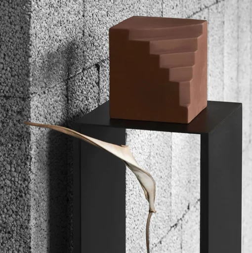 Stair Sculpture Terracotta