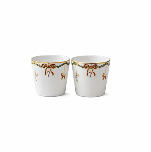 Star Ribbed Christmas - Serving cup
