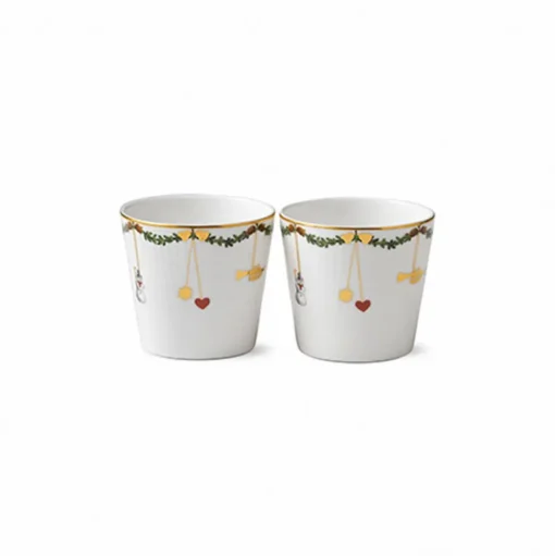 Star Ribbed Christmas - Serving cup