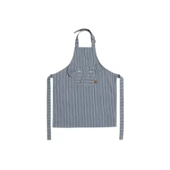 Striped Denim Elephant Apron
