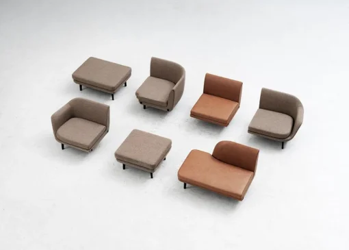 Sum Modular Sofa 340 Open Right Side