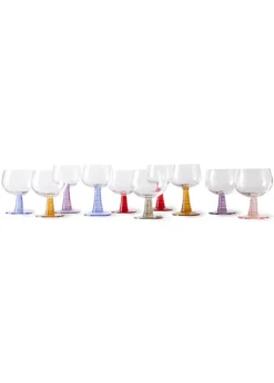 Swirl Wine Glass High