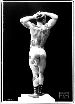 Tattooed guy middle #5201