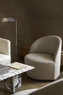 Tearoom Lounge Chair - Swivel w/Return