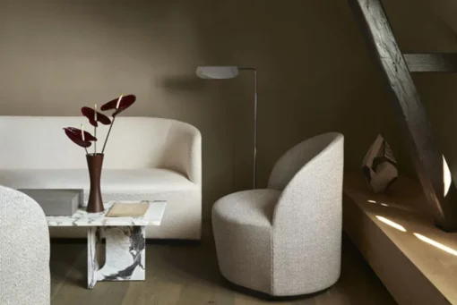 Tearoom Lounge Chair - Swivel w/Return