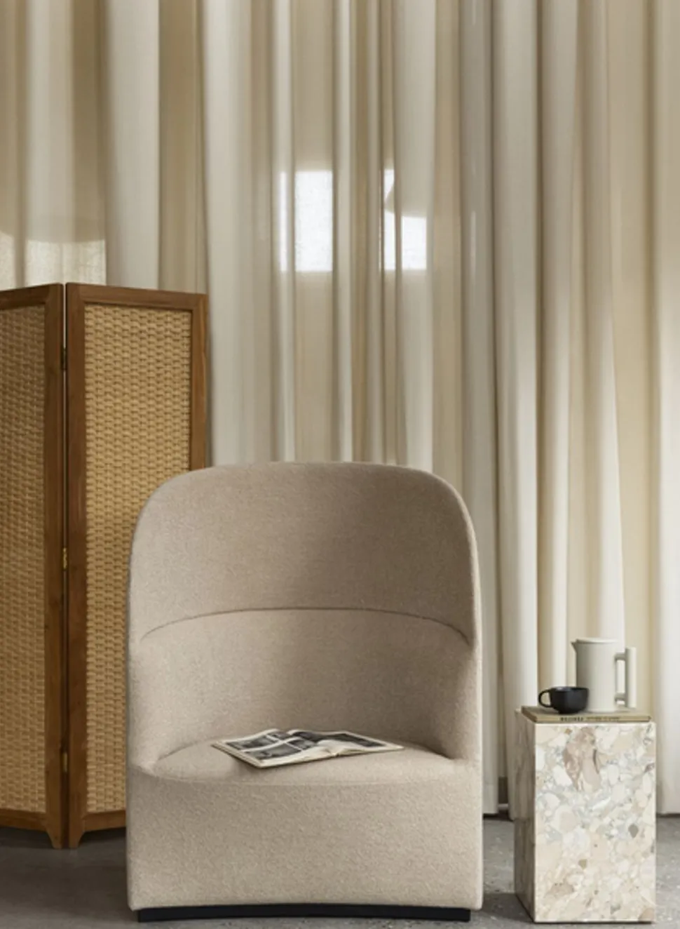 Tearoom Lounge Chair high back