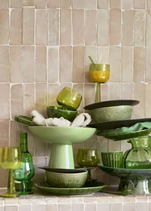 The Emeralds Ceramic Rug Ribbed