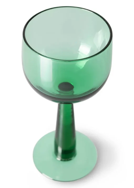 The Emeralds Wine Glass