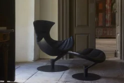 The Lobster Chair with footstool