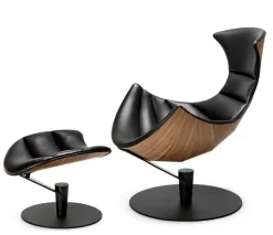 The Lobster Chair with footstool