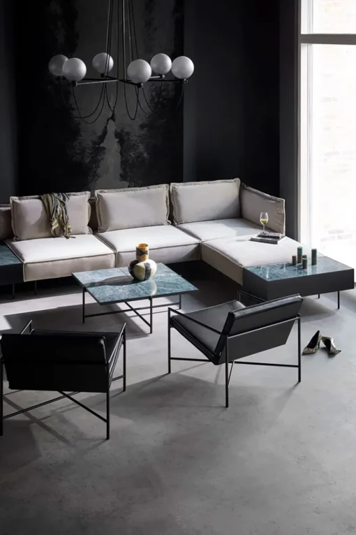 The Modular Sofa - Ottoman by Emil Thorup