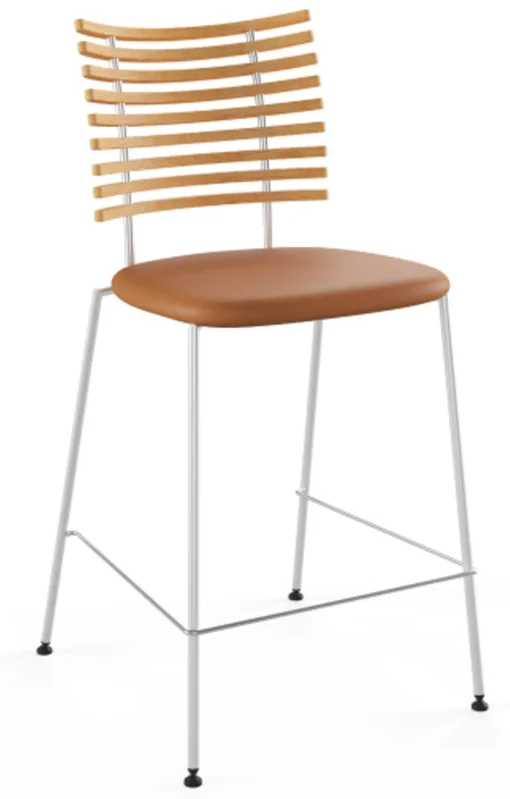 Tiger bar stool / GM4106 by Henrik Lehm