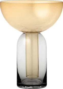 Torus glass vase