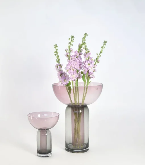 Torus glass vase