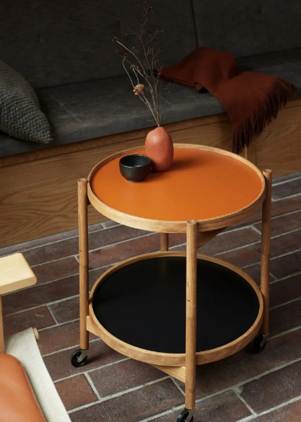 Tray - Oak Smoked Oiled model 60