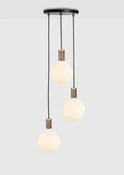 Triple Pendant - White/Black - Sphere IV