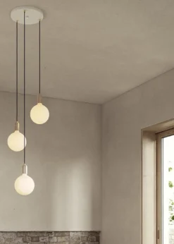 Triple Pendant - White/Black - Sphere IV