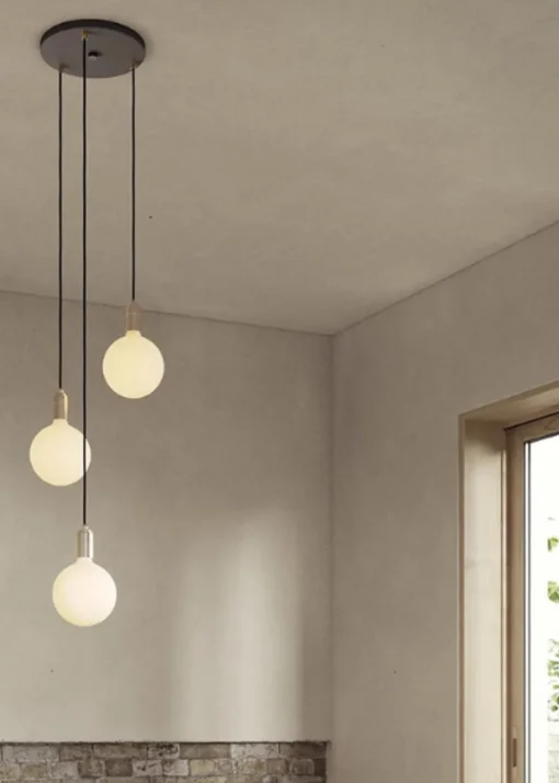 Triple Pendant - White/Black - Sphere IV