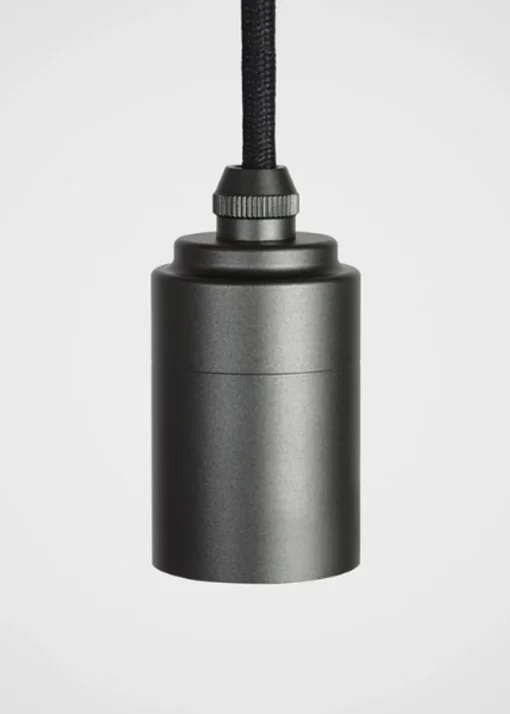 Triple Pendant Canopy - White/Black