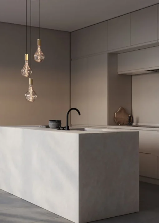 Triple Pendant Canopy - White/Black