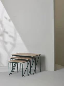 Triptych Nesting Table / By All the way to Paris