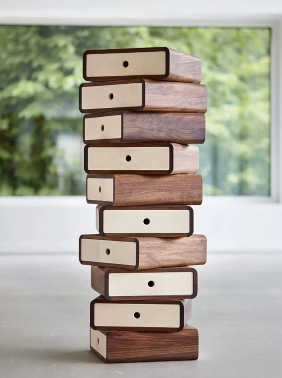 Turning Boxes chest of drawers / AK1020 by Hans Sandgren Jakobsen